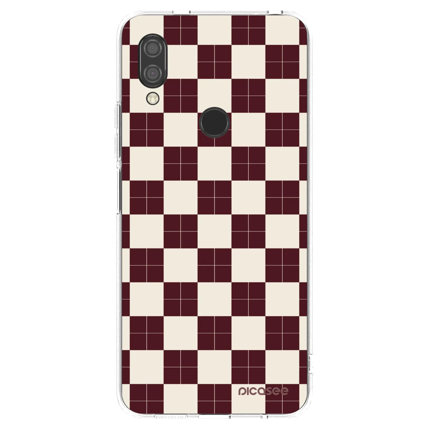 Picasee átlátszó szilikon tok az alábbi mobiltelefonokra Xiaomi Redmi 7 - Checked Away