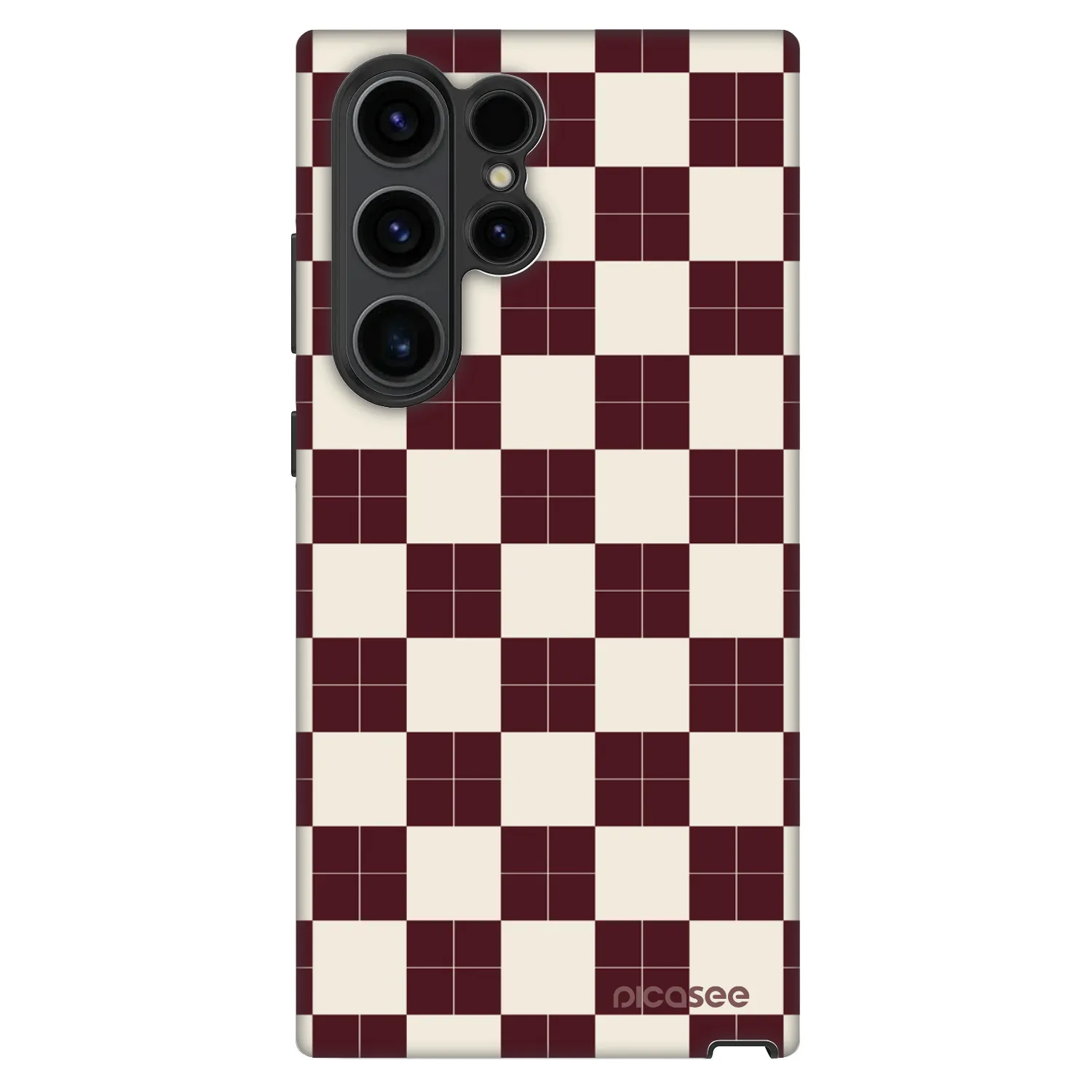Picasee Fashion Case Samsung Galaxy S22 Ultra 5G - Checked Away