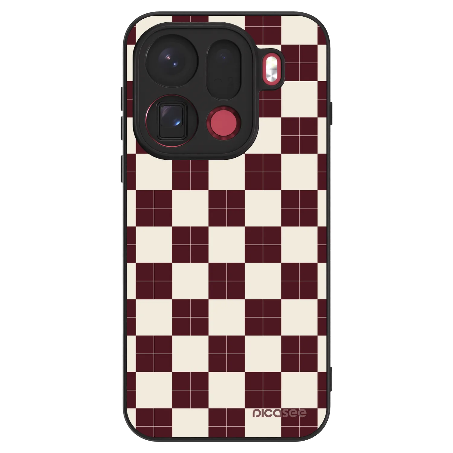 Picasee ULTIMATE CASE OPPO Find X9 Pro - készülékre - Checked Away