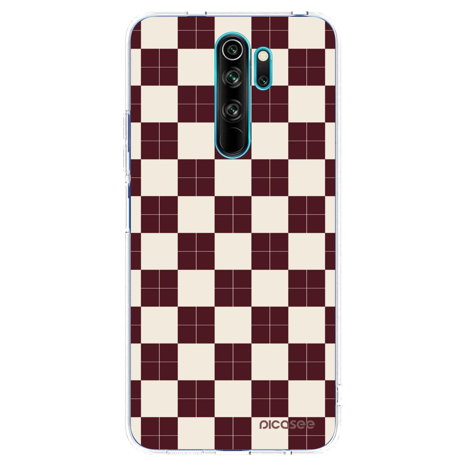 Picasee átlátszó szilikon tok az alábbi mobiltelefonokra Xiaomi Redmi Note 8 Pro - Checked Away