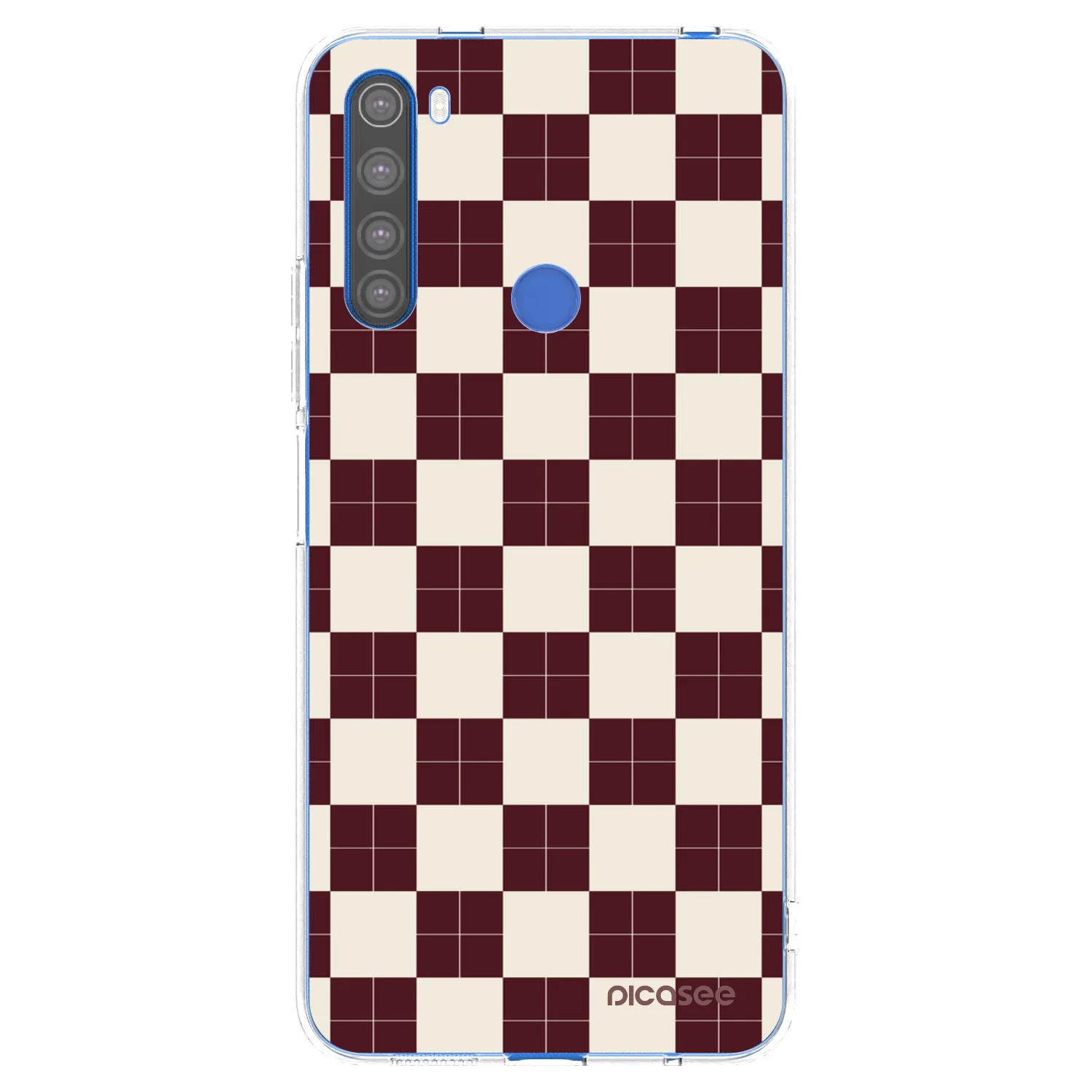 Picasee átlátszó szilikon tok az alábbi mobiltelefonokra Xiaomi Redmi Note 8T - Checked Away