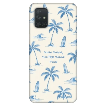 Szilikon tok erre a típusra Samsung Galaxy A71 A715F - Slow Tide
