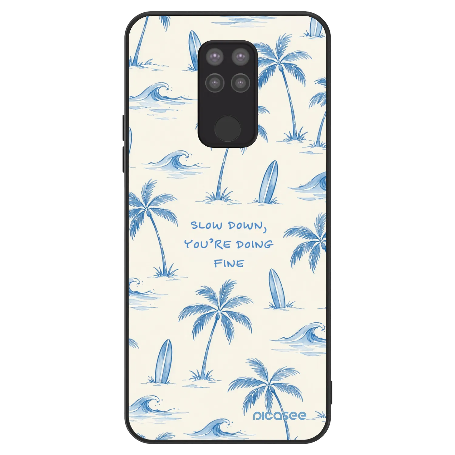 Picasee ULTIMATE CASE Xiaomi Redmi Note 9 - készülékre - Slow Tide