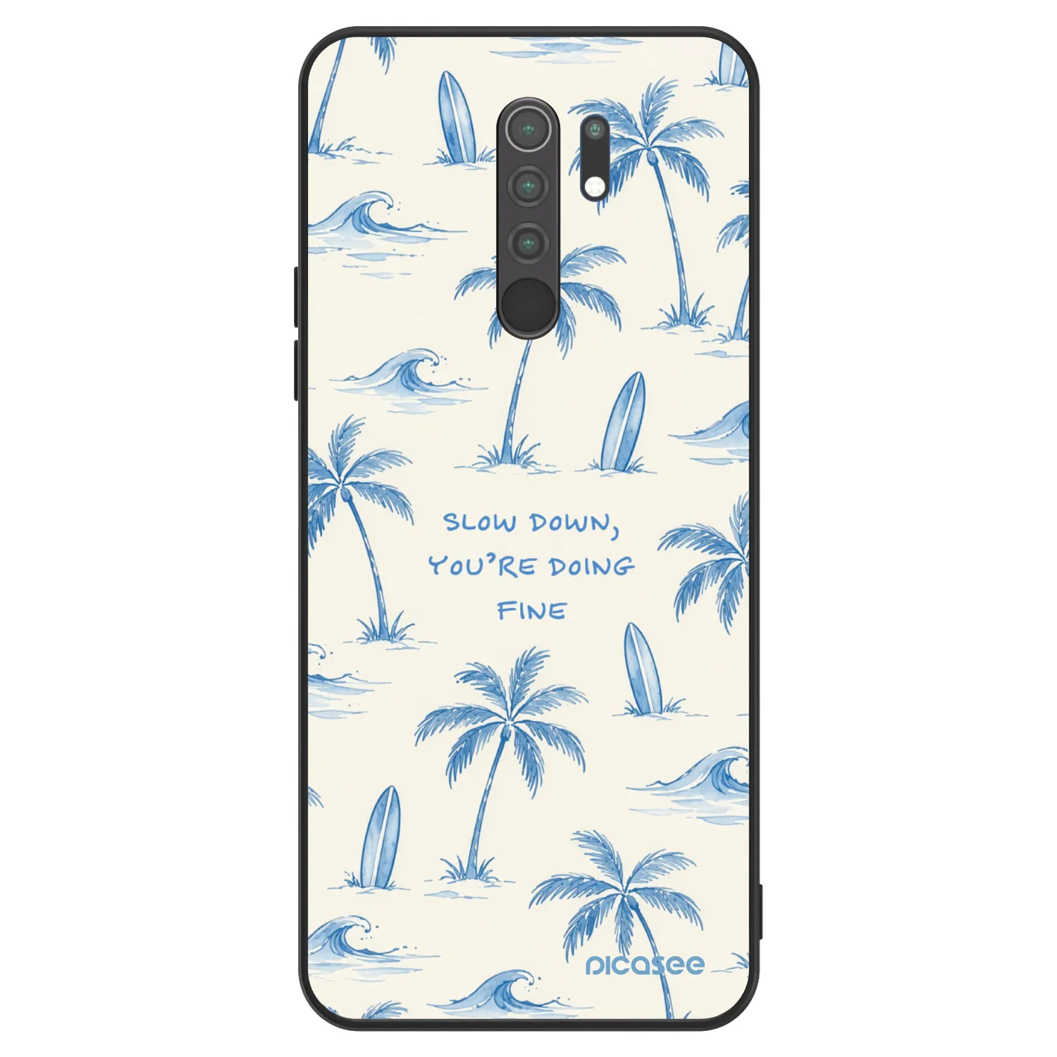 Picasee ULTIMATE CASE Xiaomi Redmi 9 - készülékre - Slow Tide