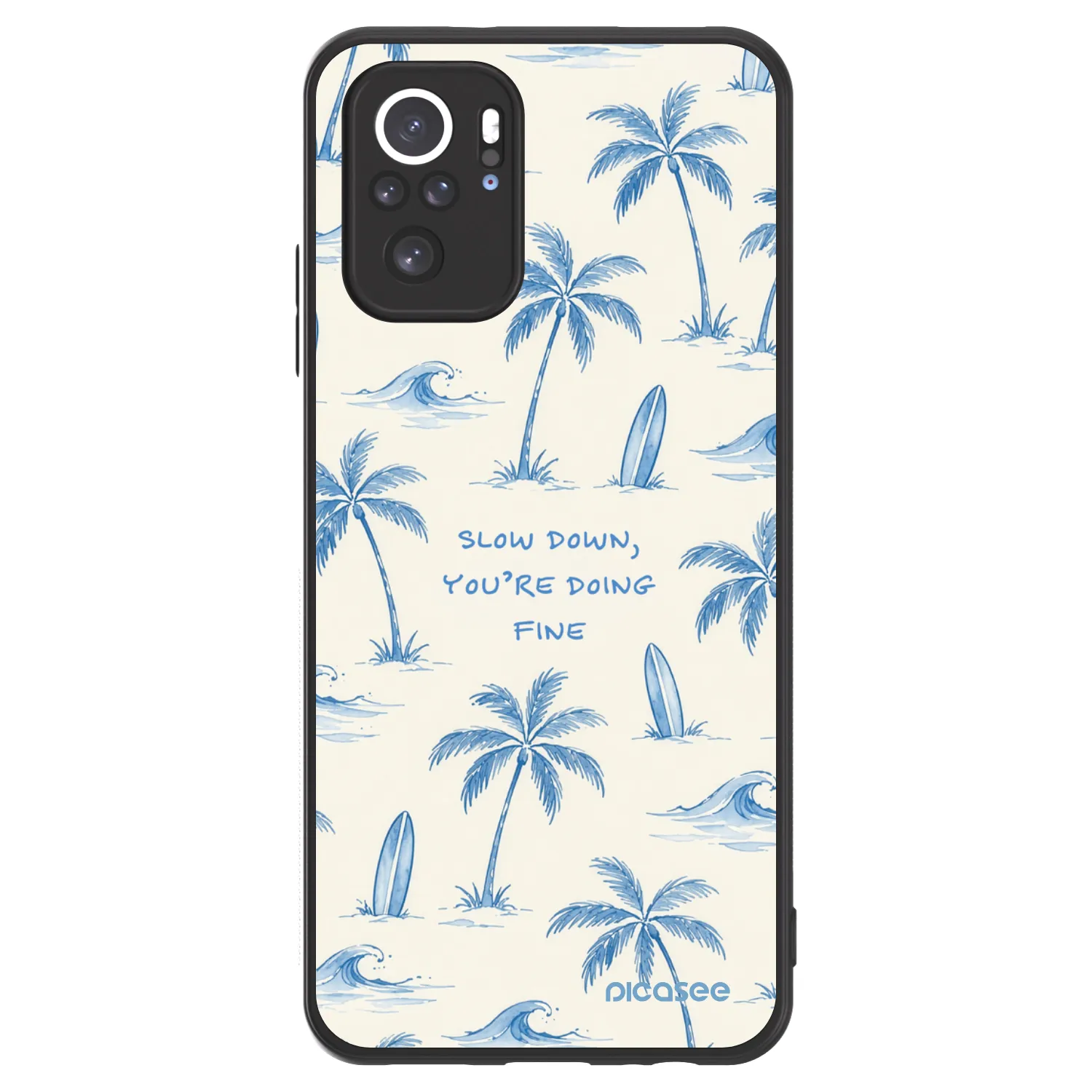 Picasee ULTIMATE CASE Xiaomi Redmi Note 10 - készülékre - Slow Tide