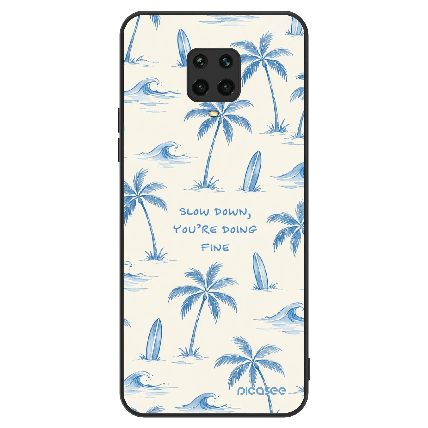Picasee ULTIMATE CASE Xiaomi Redmi Note 9S - készülékre - Slow Tide