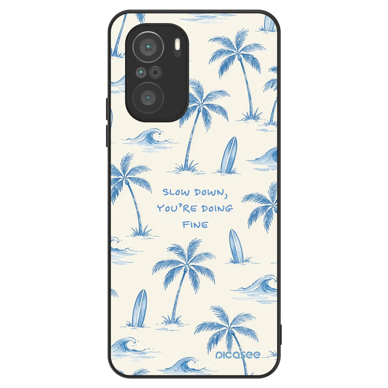 Picasee ULTIMATE CASE Xiaomi Poco F3 - készülékre - Slow Tide