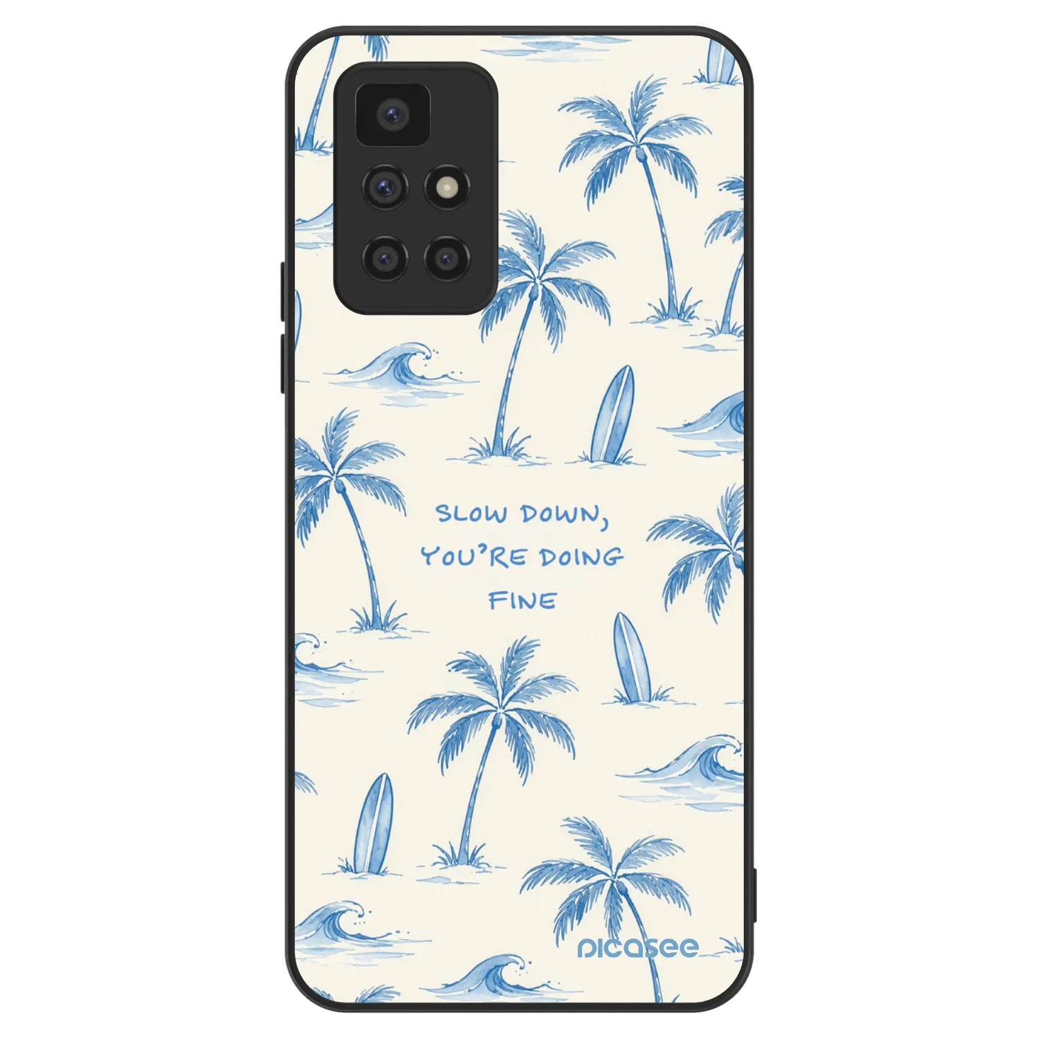 Picasee ULTIMATE CASE Xiaomi Redmi 10 - készülékre - Slow Tide