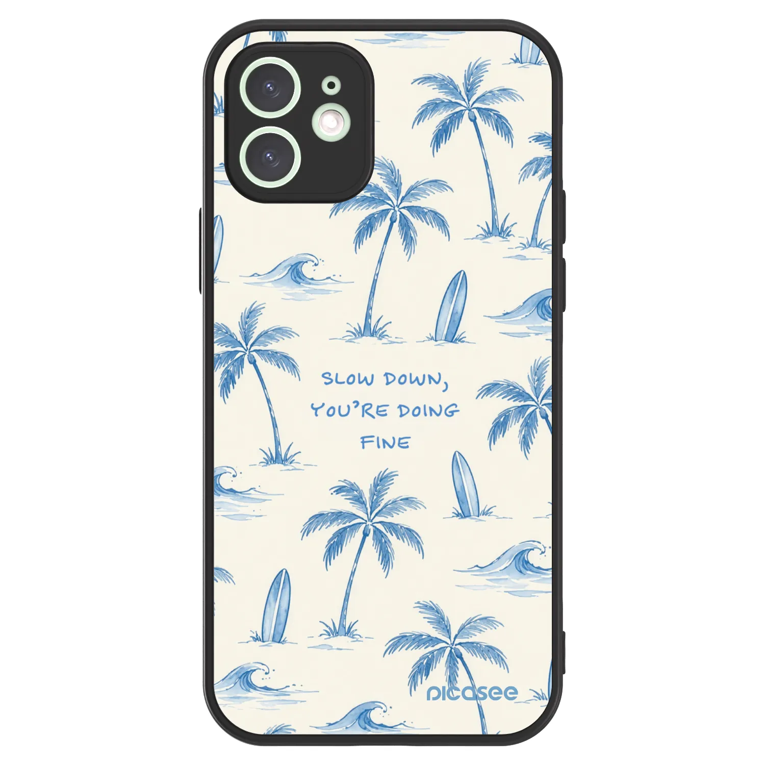 Picasee ULTIMATE CASE MagSafe Apple iPhone 12 - készülékre - Slow Tide