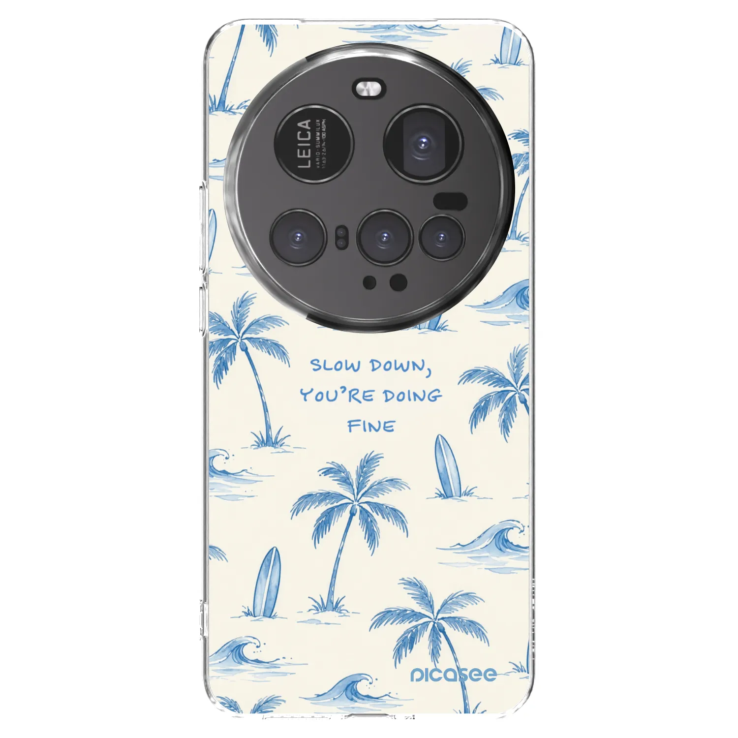 Picasee átlátszó szilikon tok az alábbi mobiltelefonokra Xiaomi 15 Ultra - Slow Tide
