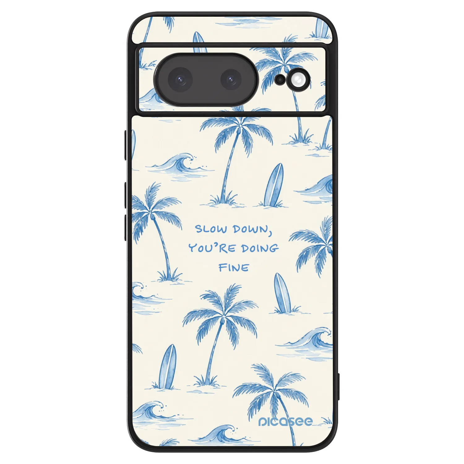 Picasee ULTIMATE CASE Google Pixel 8a - készülékre - Slow Tide