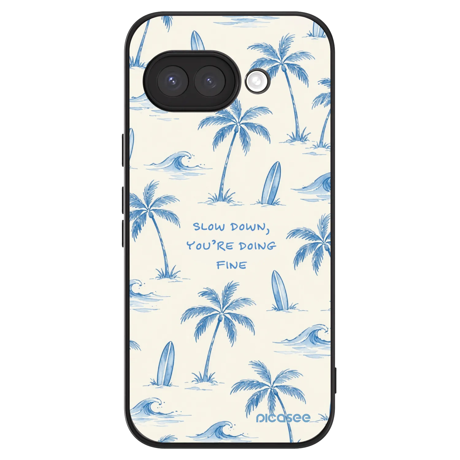 Picasee ULTIMATE CASE Google Pixel 9a - készülékre - Slow Tide