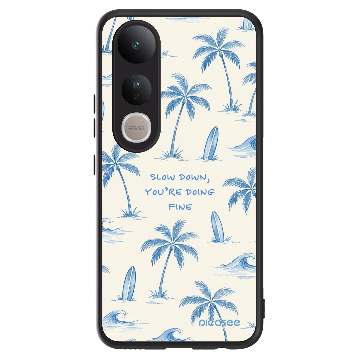 Picasee ULTIMATE CASE Vivo V50 Lite 5G - készülékre - Slow Tide