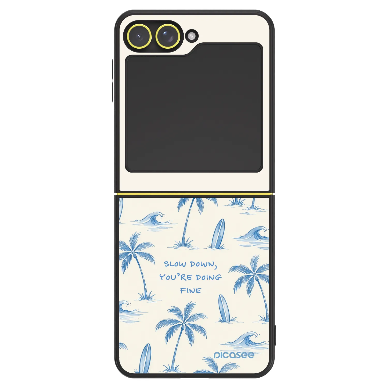 Picasee ULTIMATE CASE Samsung Galaxy Z Flip5 5G - készülékre - Slow Tide
