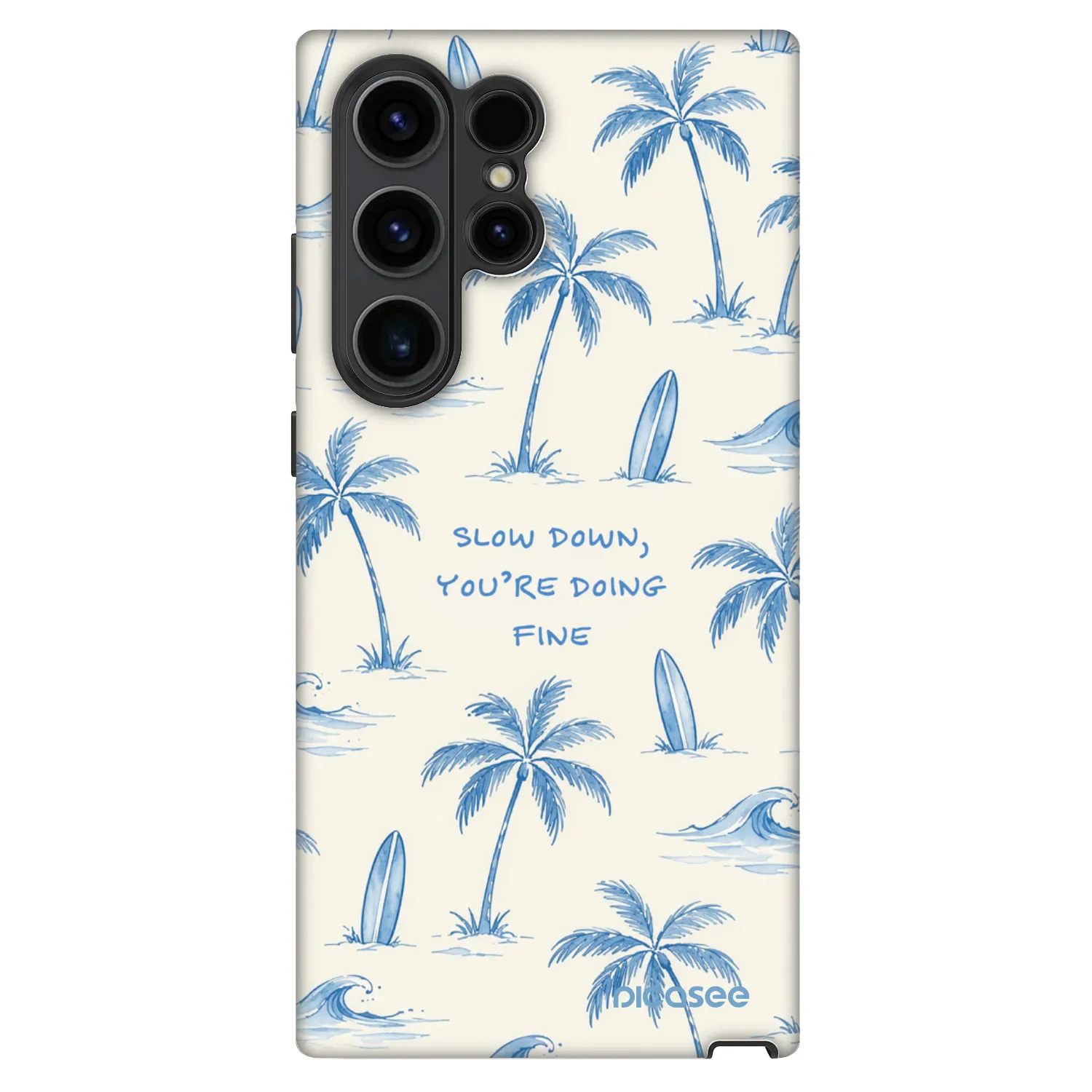 Picasee Fashion Case Samsung Galaxy S22 Ultra 5G - Slow Tide