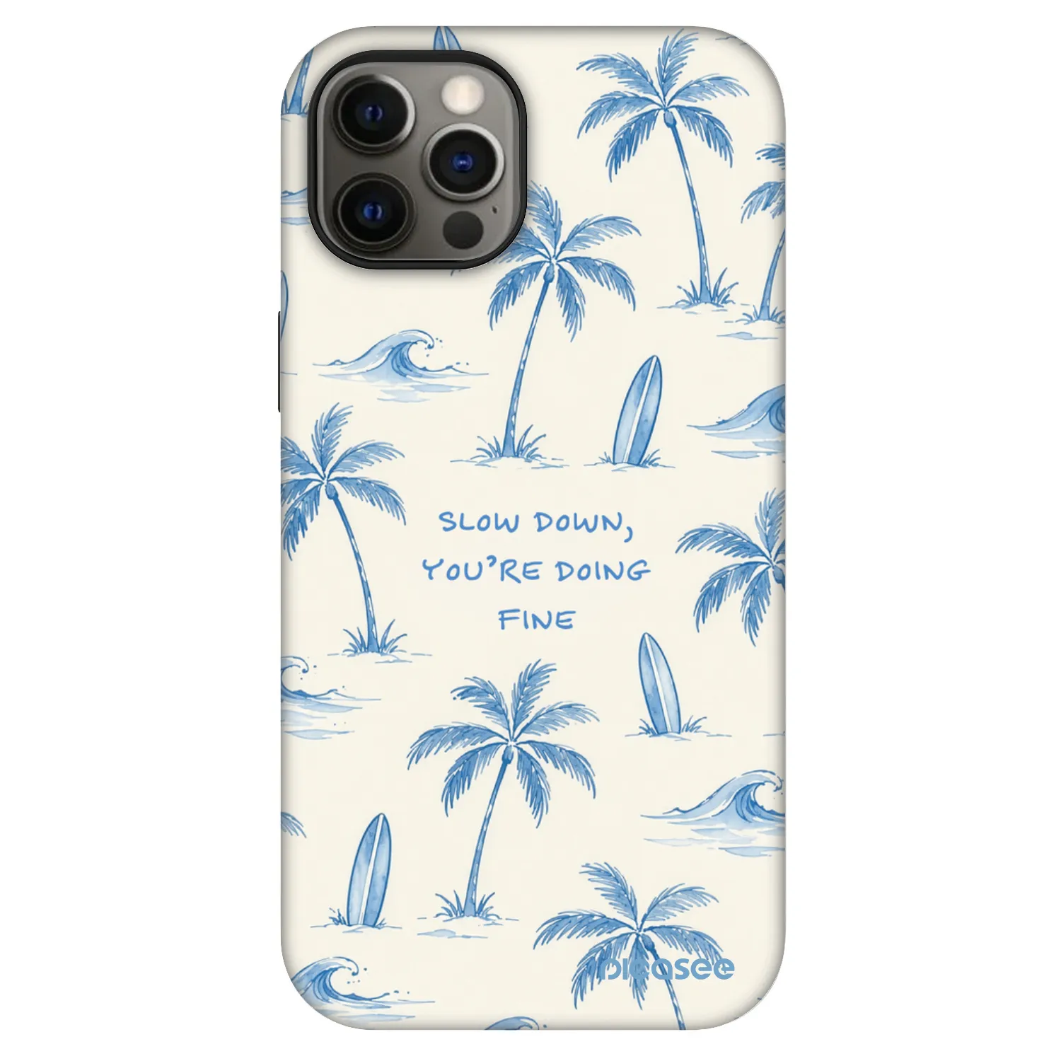 Picasee Fashion Case MagSafe Apple iPhone 12 - Slow Tide