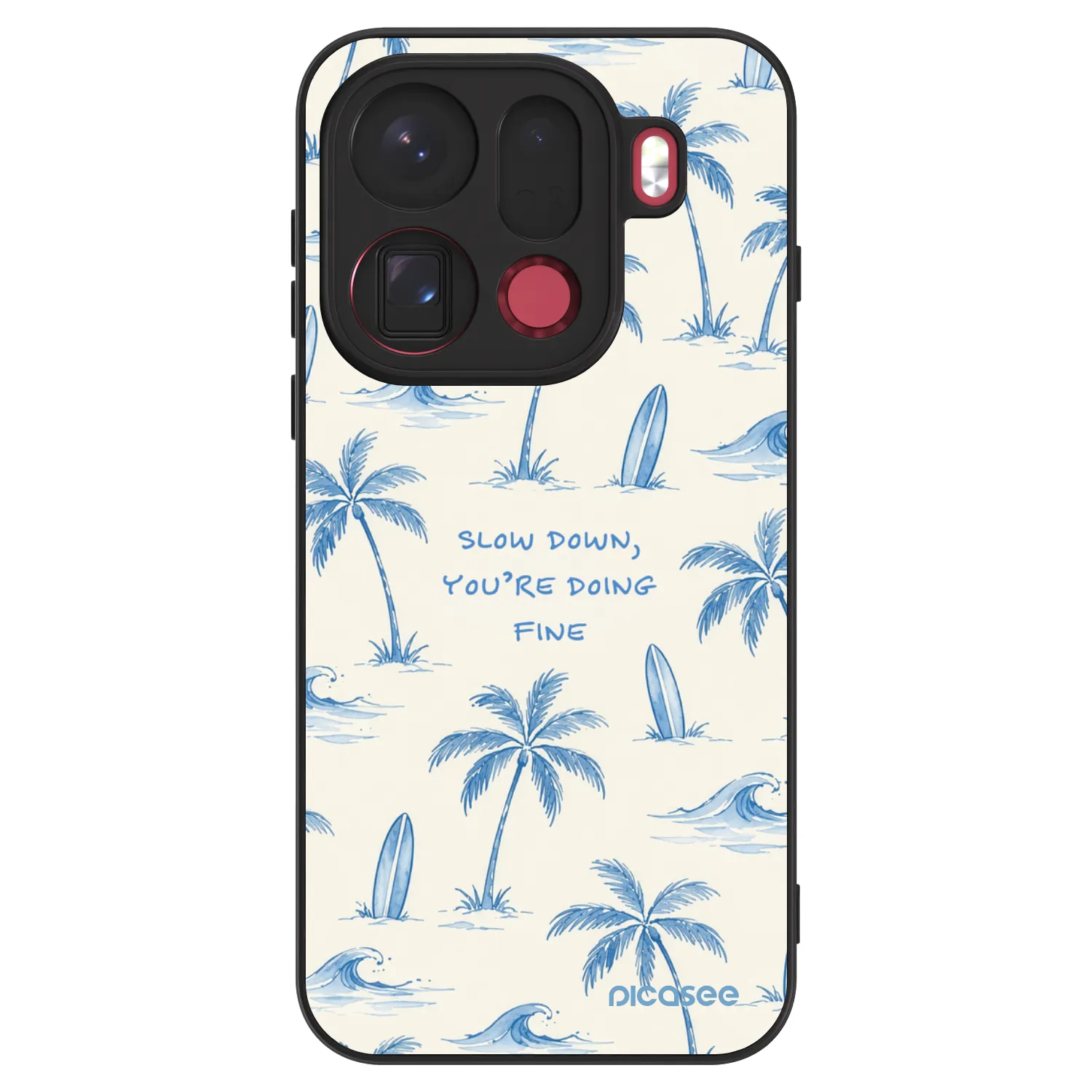 Picasee ULTIMATE CASE OPPO Find X9 Pro - készülékre - Slow Tide