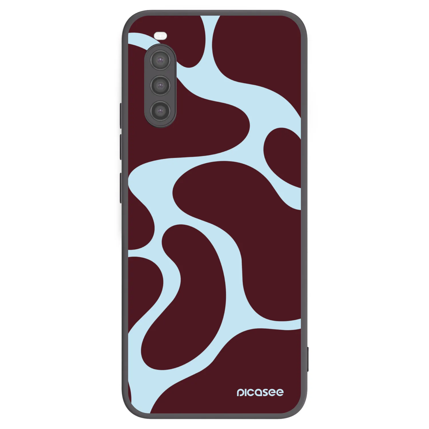 Picasee fekete szilikon tok az alábbi mobiltelefonokra Sony Xperia 10 II - Soft Detour