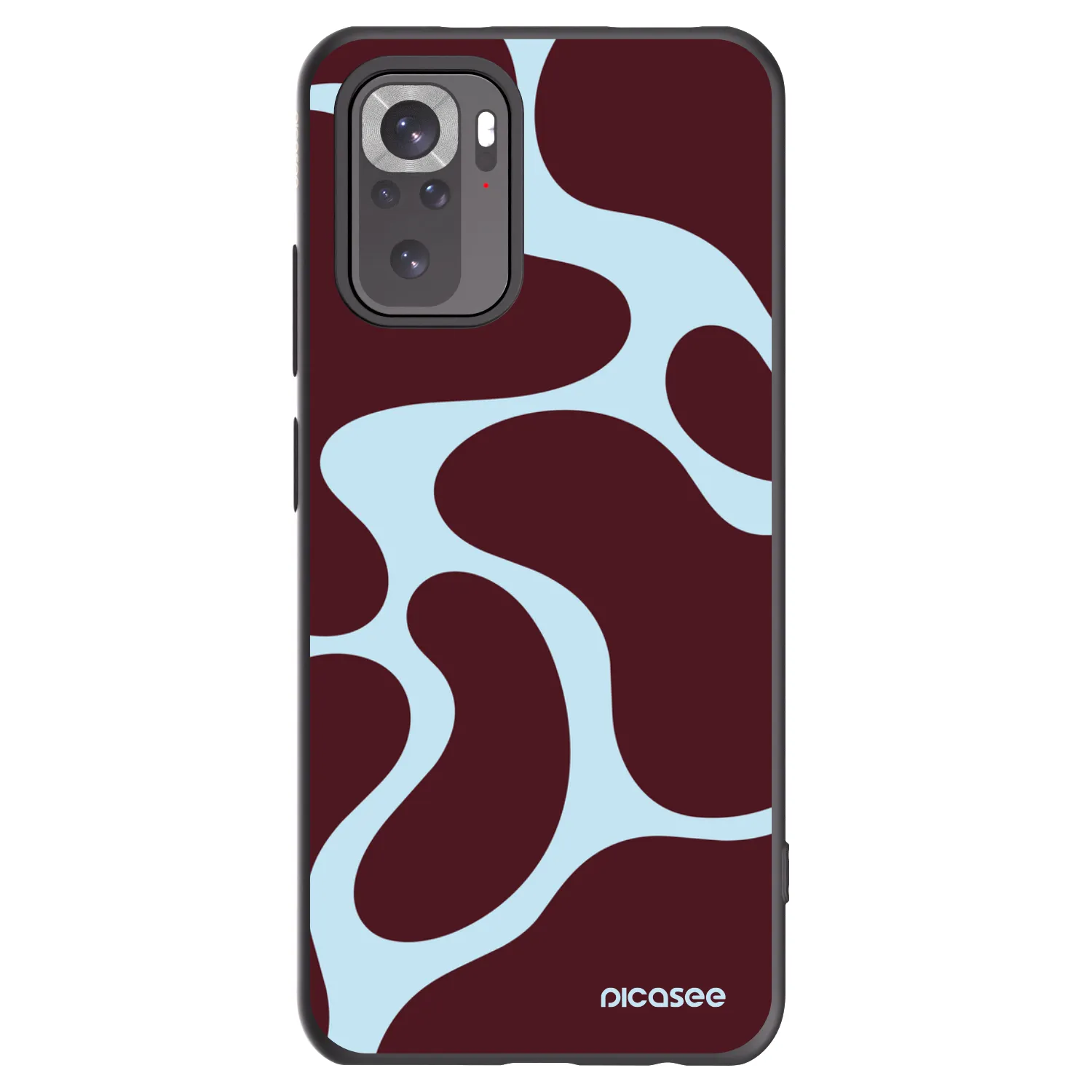 Picasee fekete szilikon tok az alábbi mobiltelefonokra Xiaomi Redmi Note 10 - Soft Detour