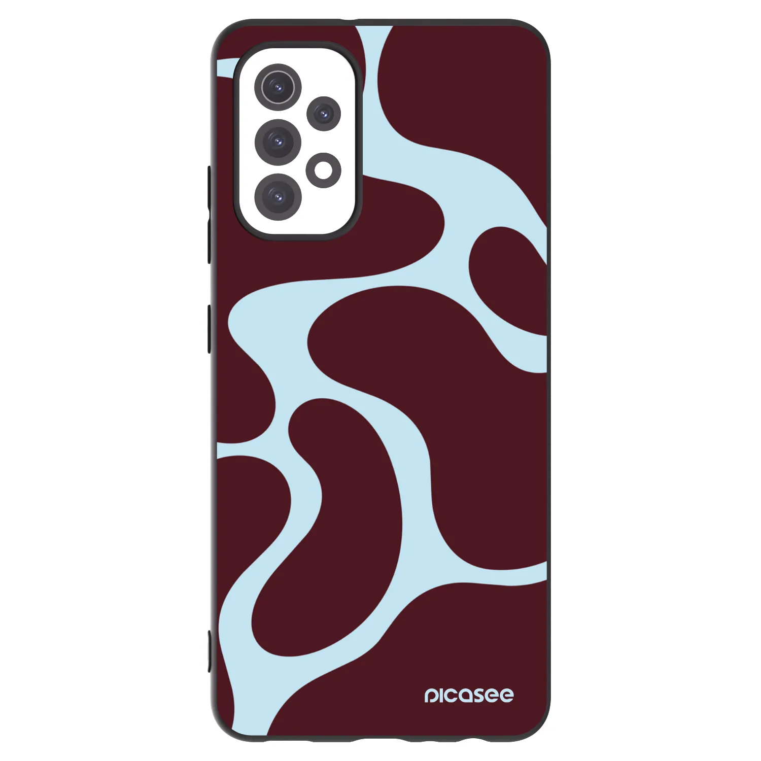 Picasee fekete szilikon tok az alábbi mobiltelefonokra Samsung Galaxy A32 5G A326B - Soft Detour