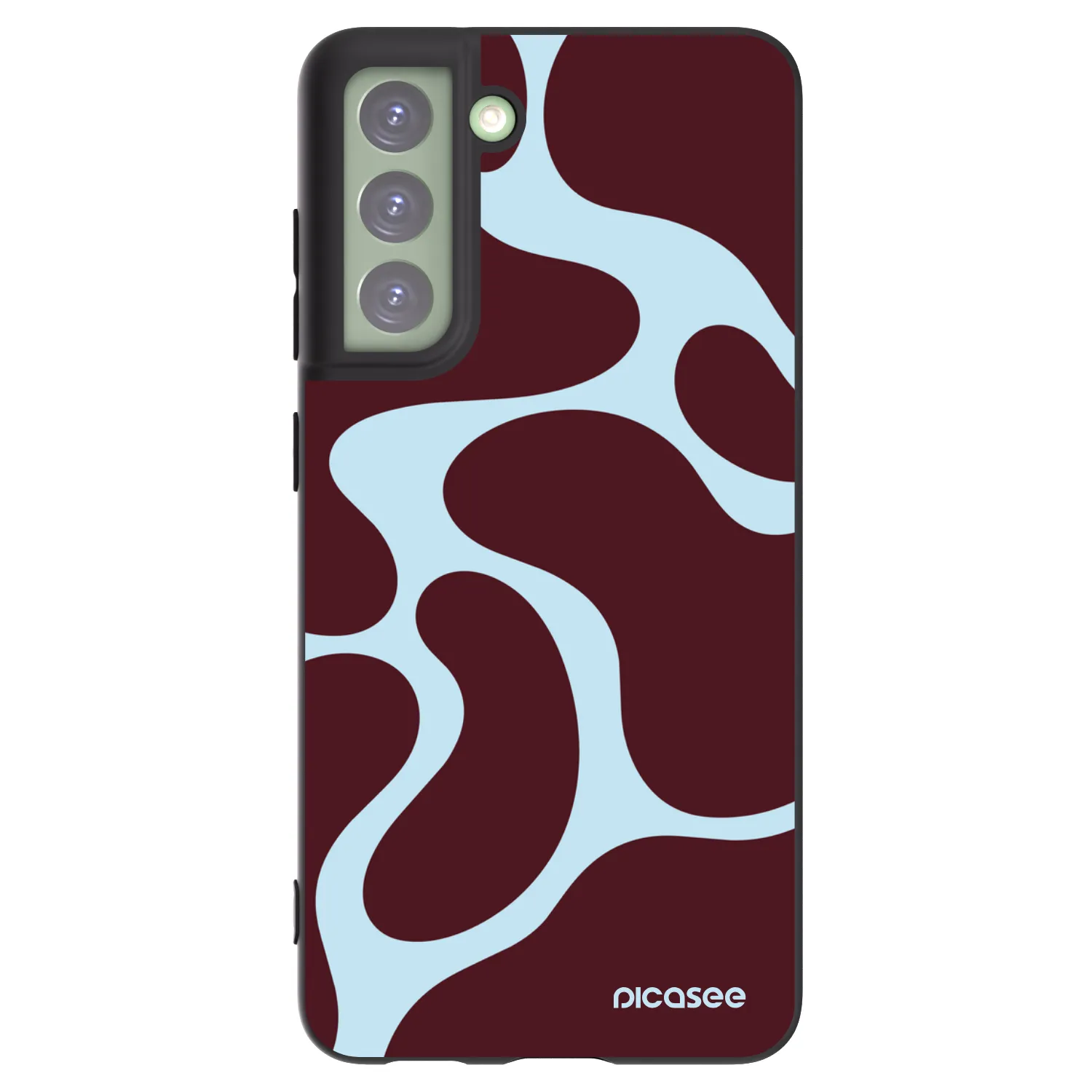 Picasee fekete szilikon tok az alábbi mobiltelefonokra Samsung Galaxy S21 FE 5G - Soft Detour