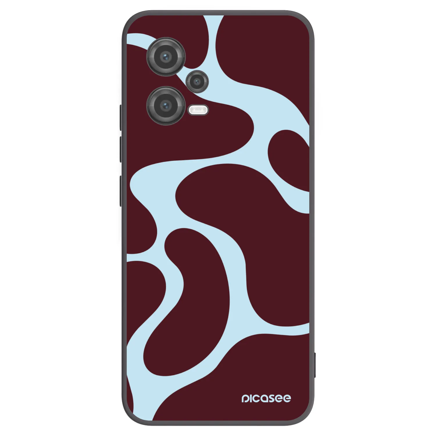 Picasee fekete szilikon tok az alábbi mobiltelefonokra Xiaomi Poco X5 - Soft Detour