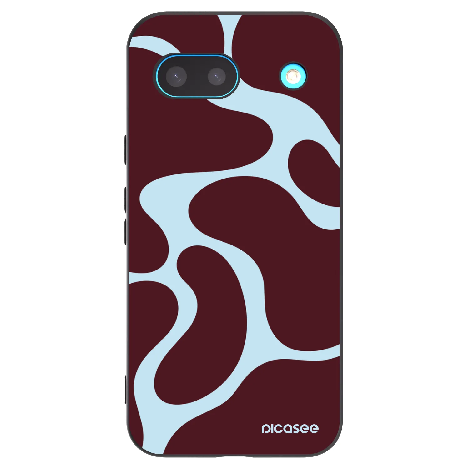 Picasee fekete szilikon tok az alábbi mobiltelefonokra Google Pixel 8a - Soft Detour