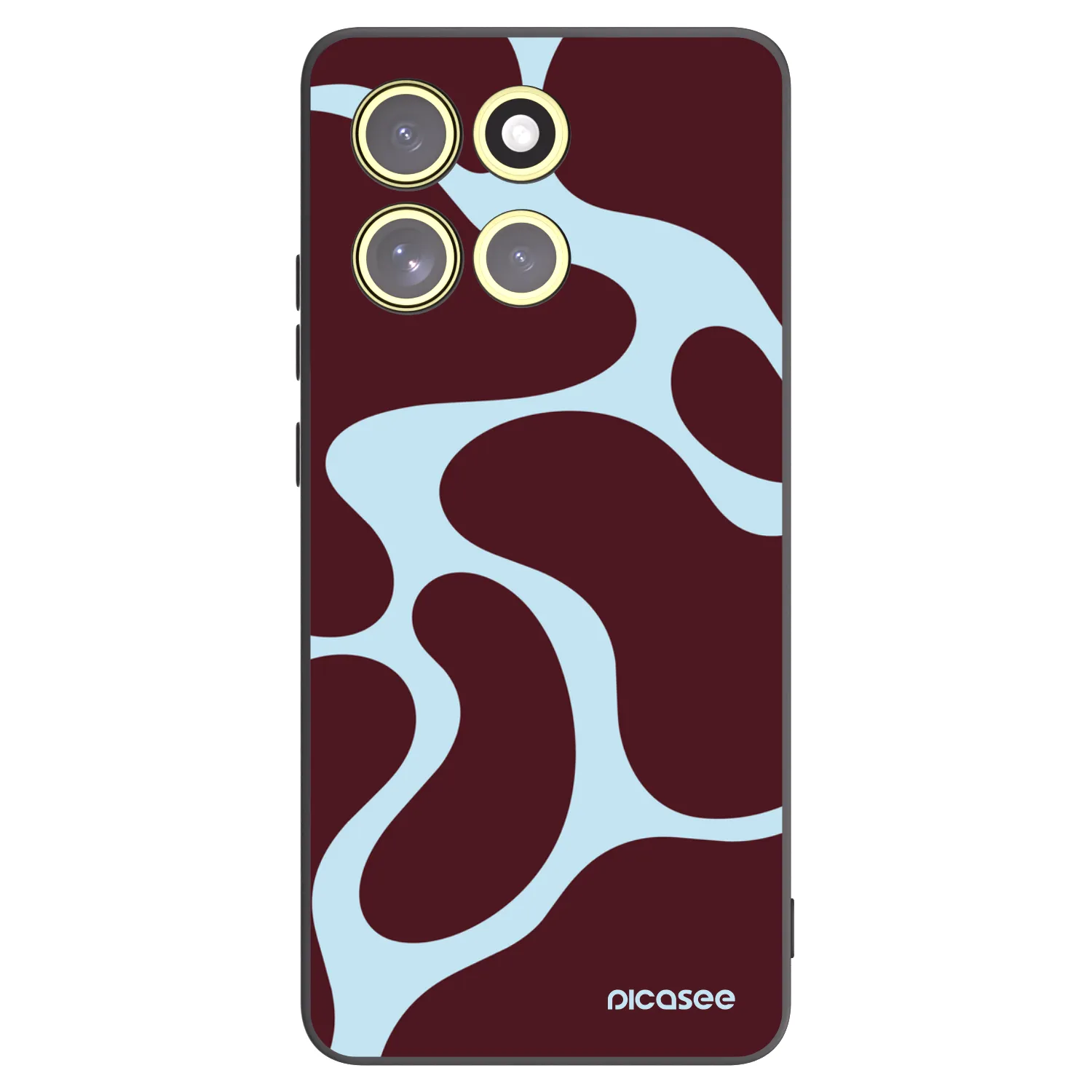 Picasee fekete szilikon tok az alábbi mobiltelefonokra Motorola Moto G86 Power 5G - Soft Detour