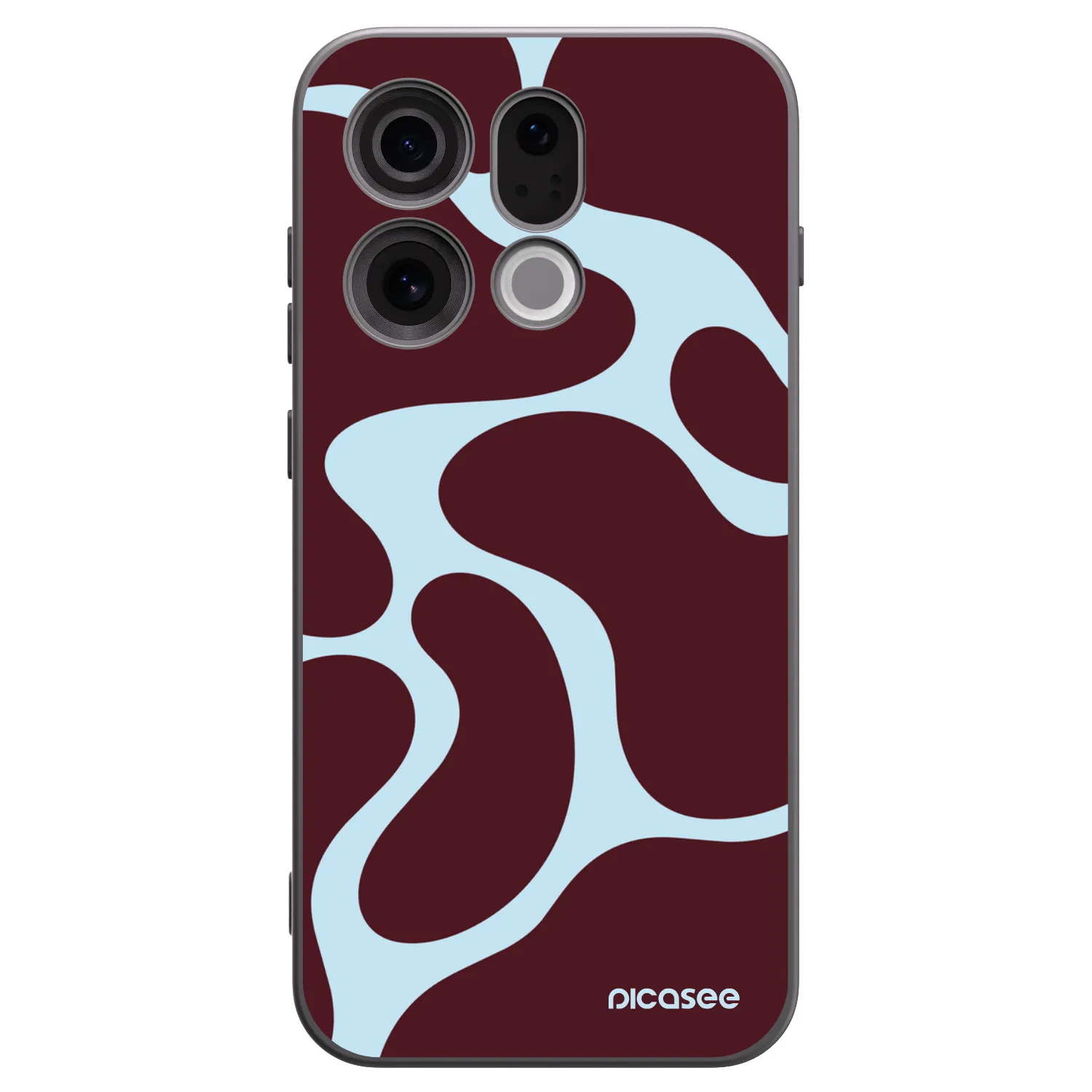 Picasee fekete szilikon tok az alábbi mobiltelefonokra OPPO Find X9 - Soft Detour