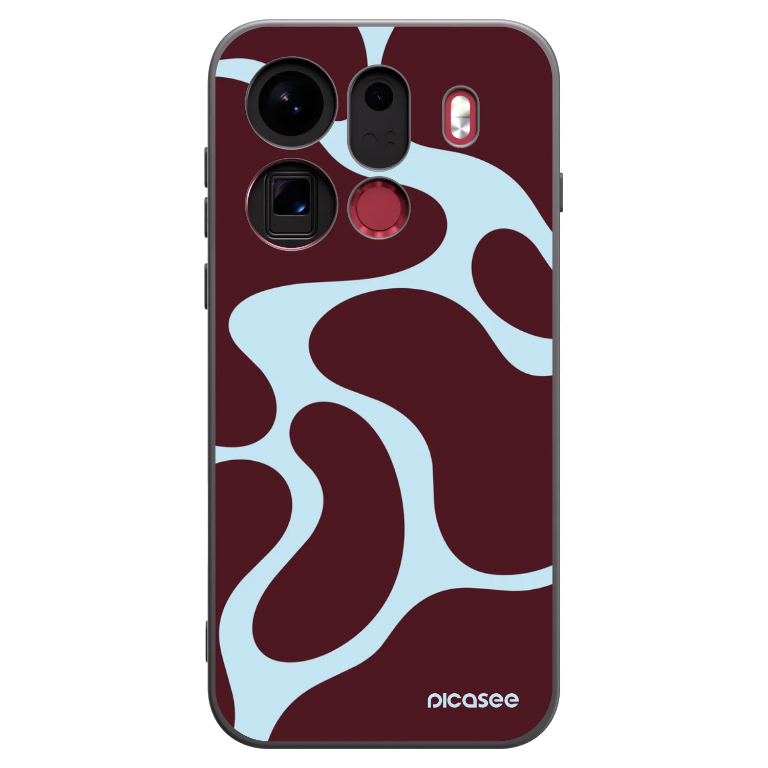 Picasee fekete szilikon tok az alábbi mobiltelefonokra OPPO Find X9 Pro - Soft Detour
