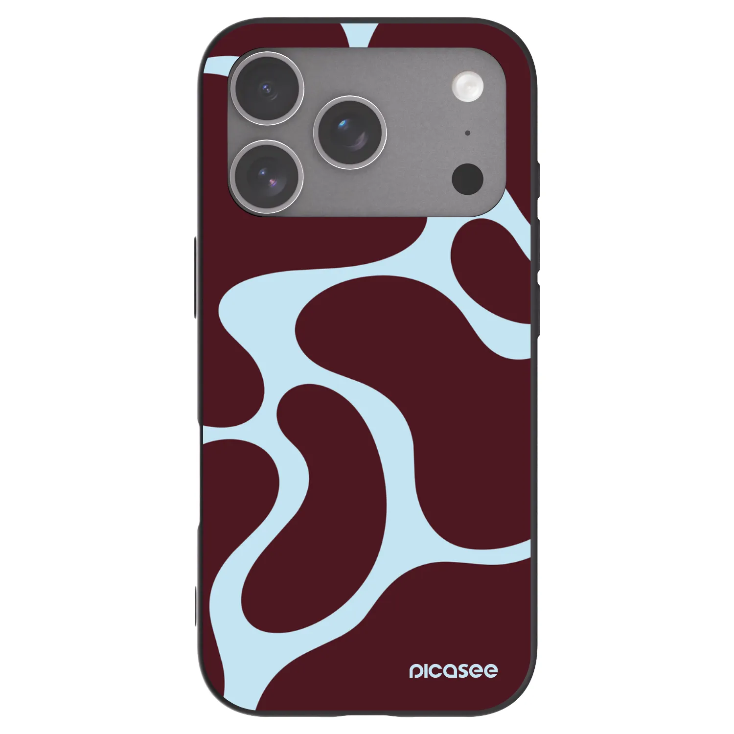 Picasee fekete szilikon tok az alábbi mobiltelefonokra Apple iPhone 18 Pro - Soft Detour