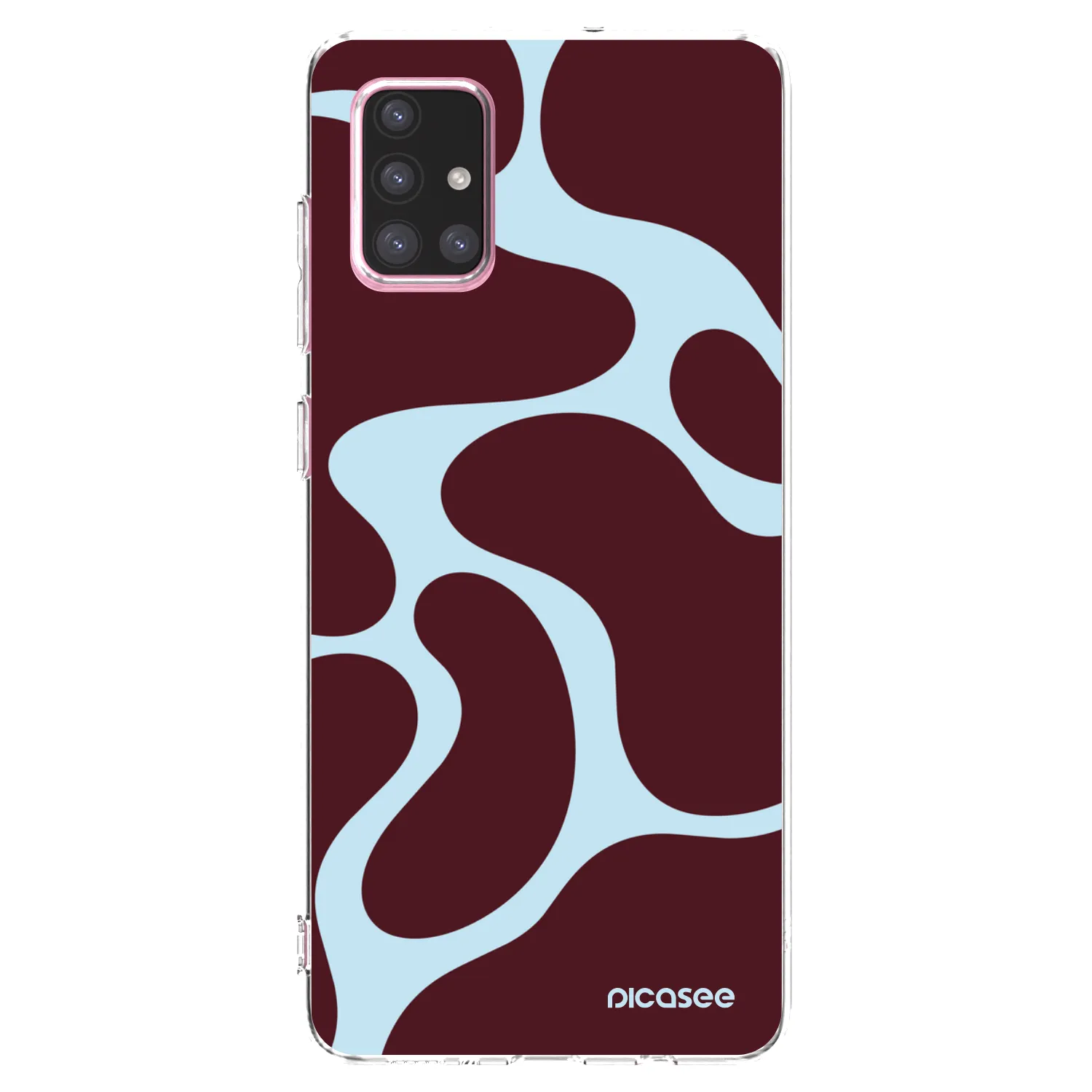 Picasee átlátszó szilikon tok az alábbi mobiltelefonokra Samsung Galaxy A71 A715F - Soft Detour