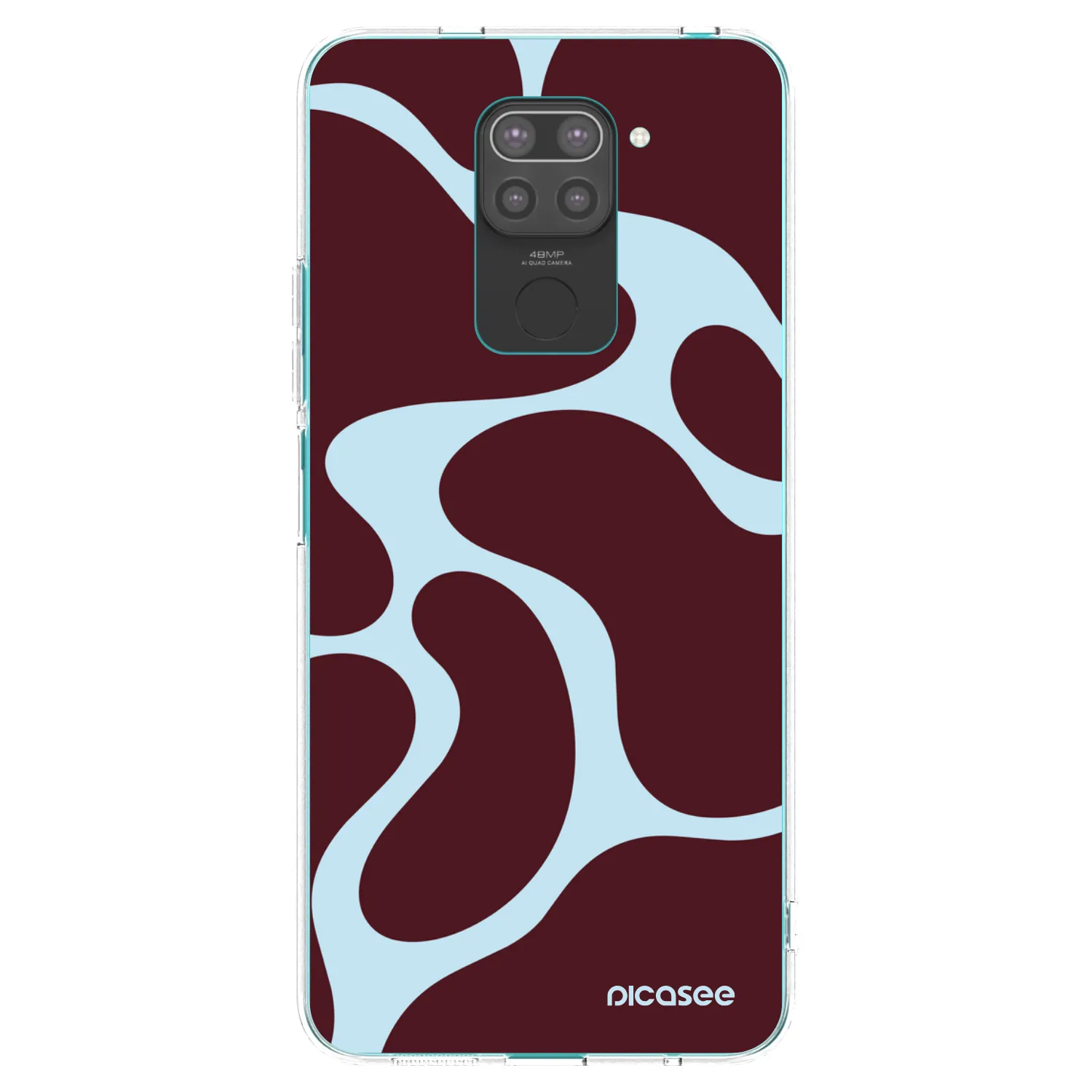 Picasee fekete szilikon tok az alábbi mobiltelefonokra Xiaomi Redmi Note 9 - Soft Detour
