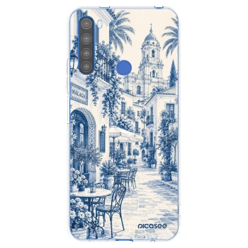 Picasee átlátszó szilikon tok az alábbi mobiltelefonokra Xiaomi Redmi Note 8T - Calle Azul