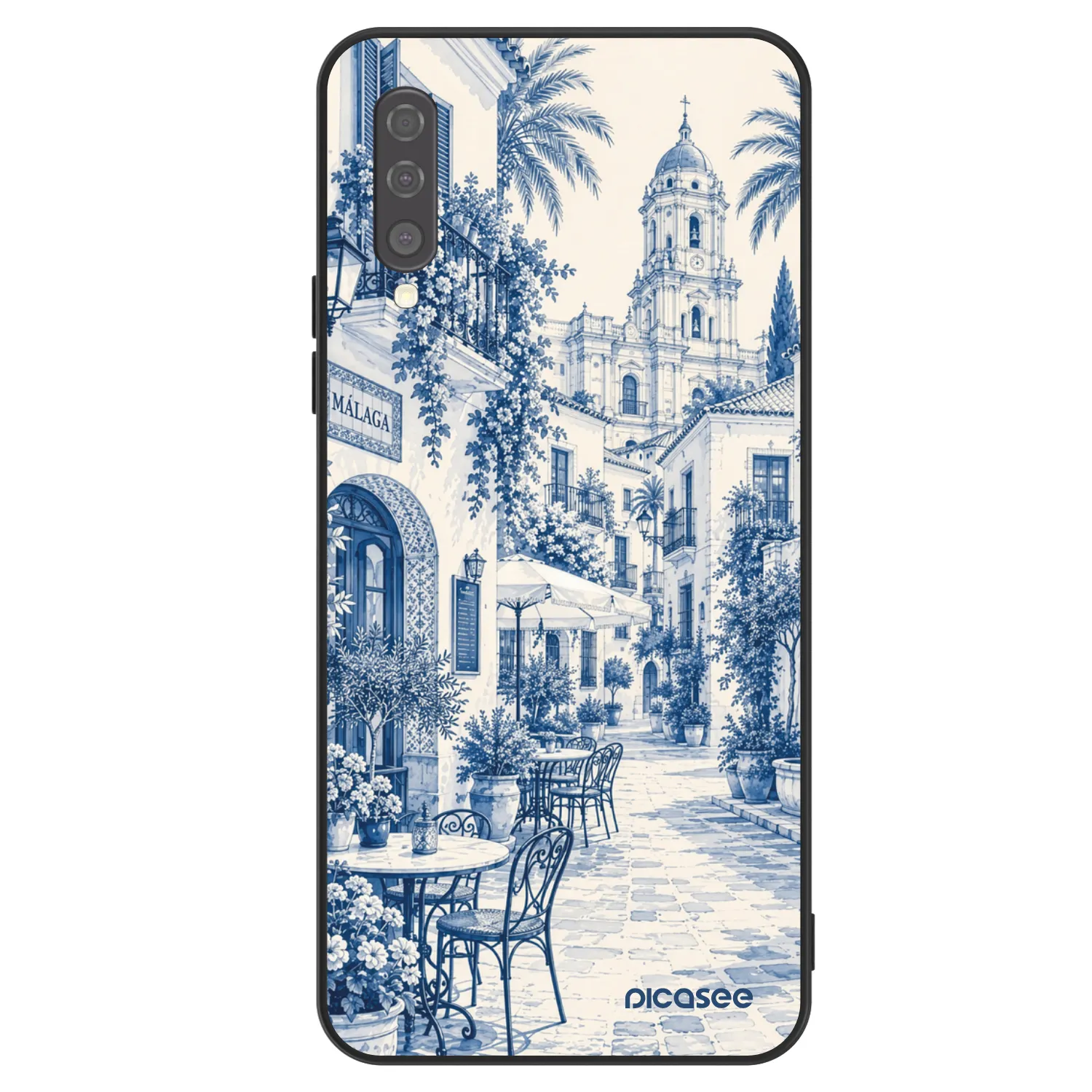 Picasee ULTIMATE CASE Samsung Galaxy A50 A505F - készülékre - Calle Azul
