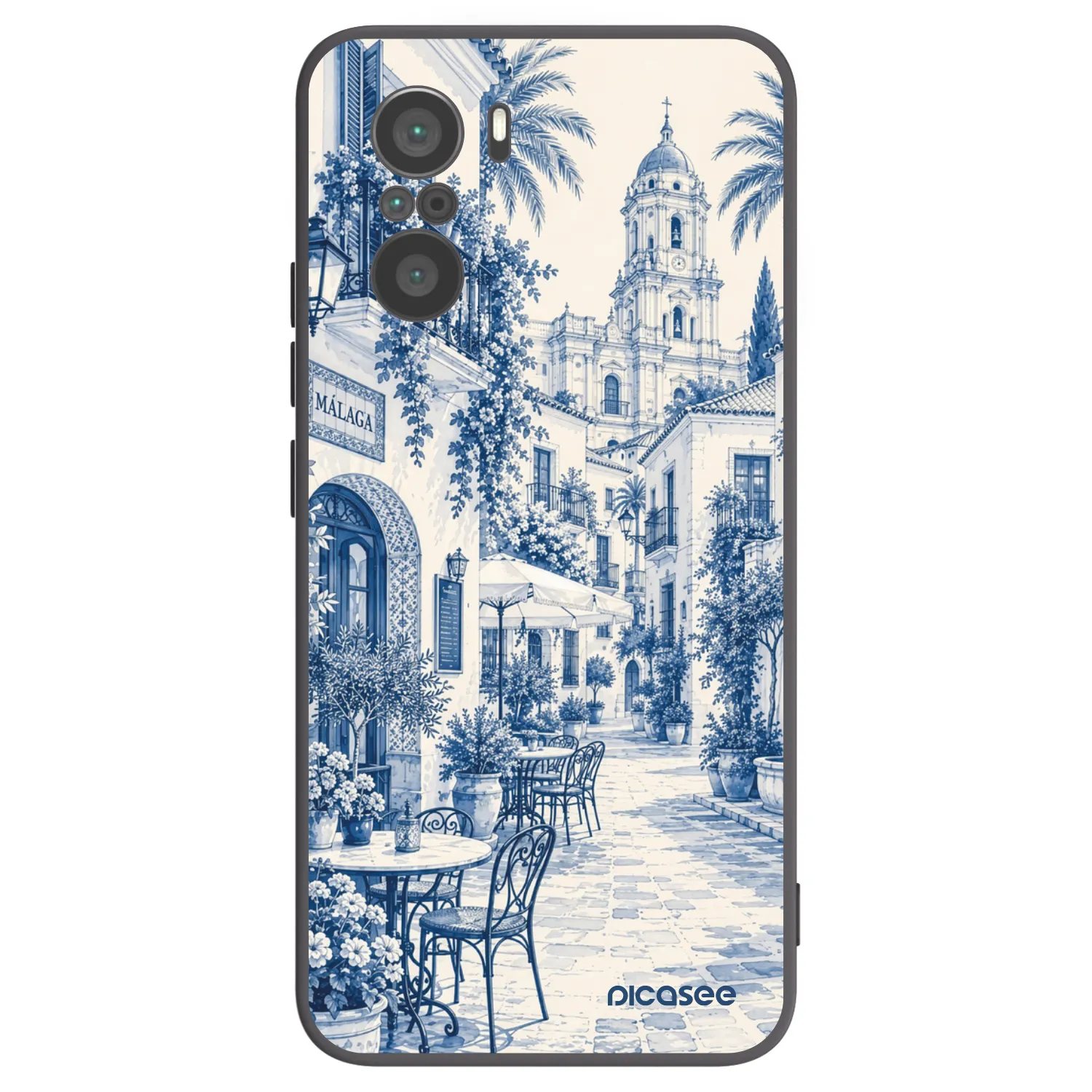 Picasee fekete szilikon tok az alábbi mobiltelefonokra Xiaomi Poco F3 - Calle Azul