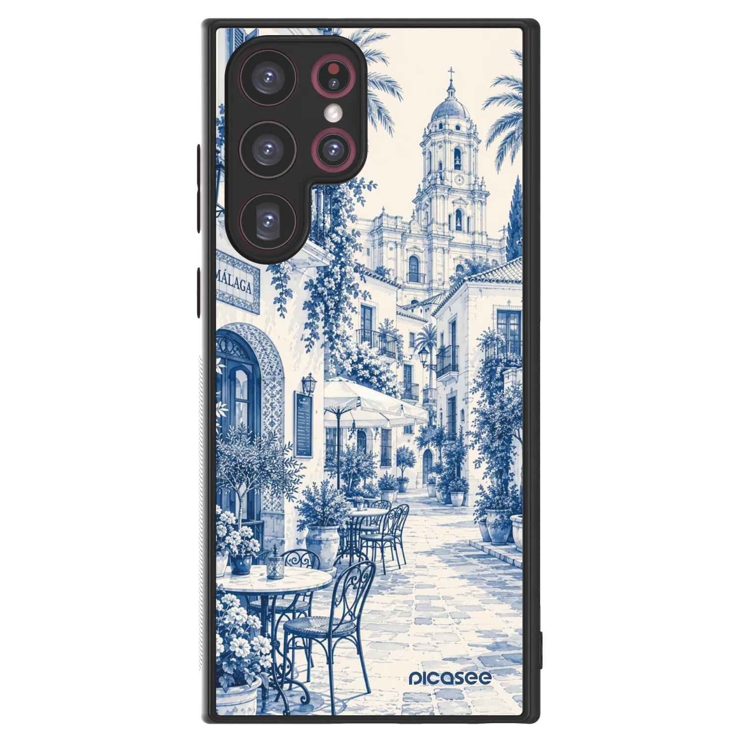 Picasee ULTIMATE CASE Samsung Galaxy S22 Ultra 5G - készülékre - Calle Azul