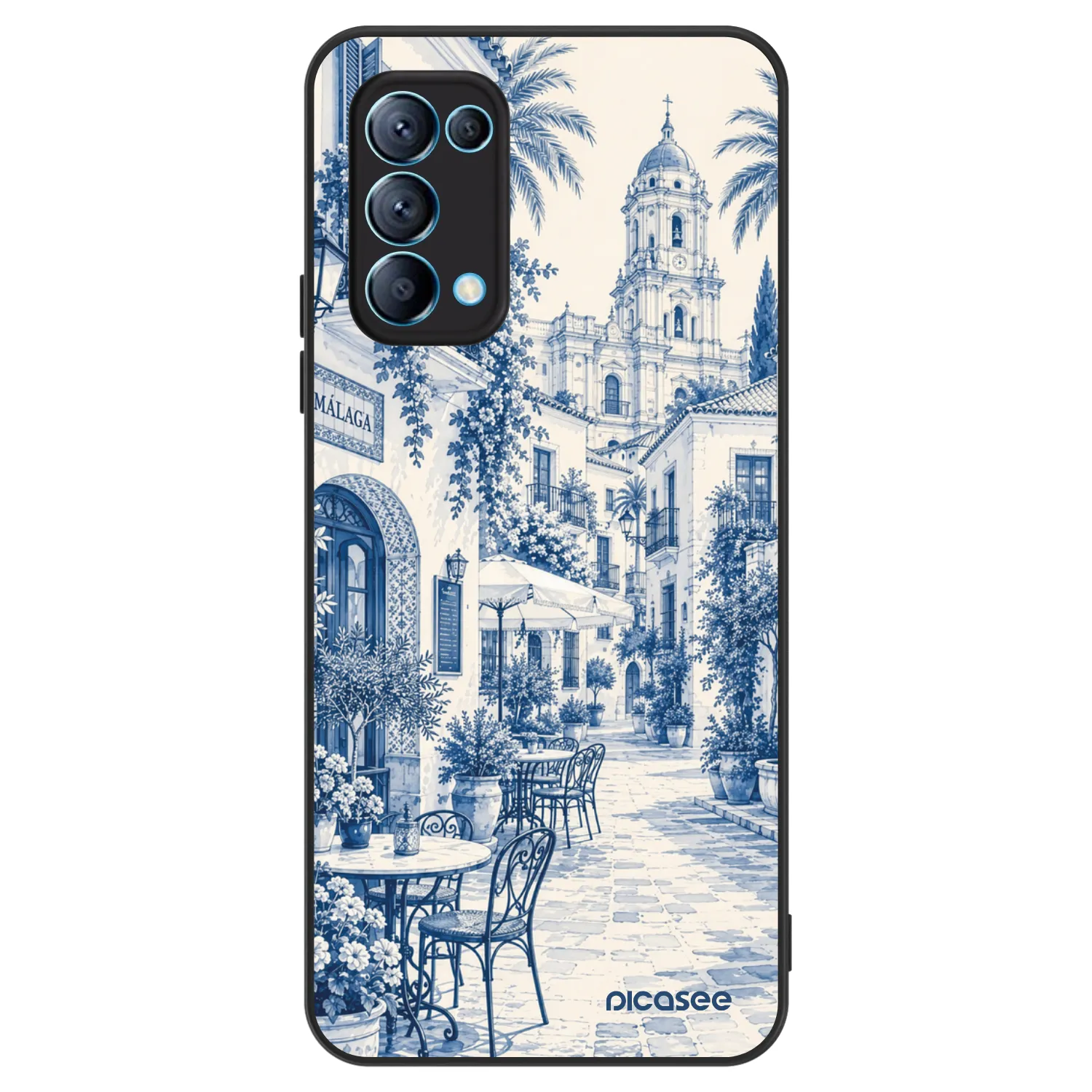Picasee ULTIMATE CASE OPPO Reno 5 5G - készülékre - Calle Azul