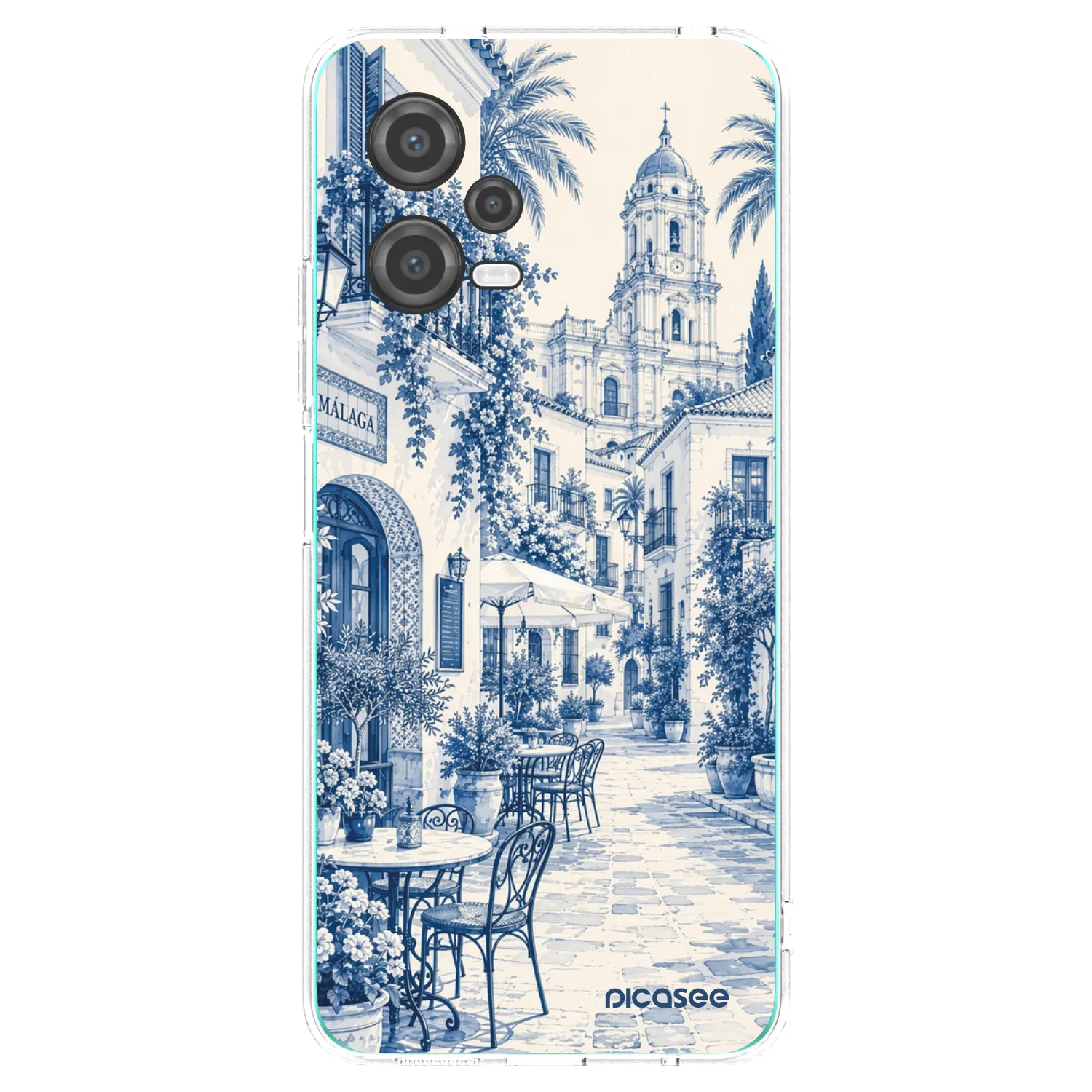 Picasee átlátszó szilikon tok az alábbi mobiltelefonokra Xiaomi Poco X5 - Calle Azul