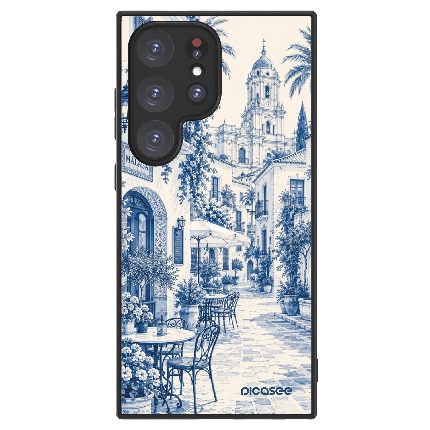 Picasee ULTIMATE CASE Samsung Galaxy S24 Ultra S928B 5G - készülékre - Calle Azul
