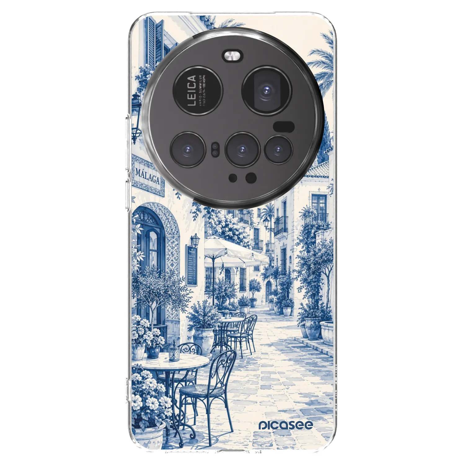 Picasee átlátszó szilikon tok az alábbi mobiltelefonokra Xiaomi 15 Ultra - Calle Azul