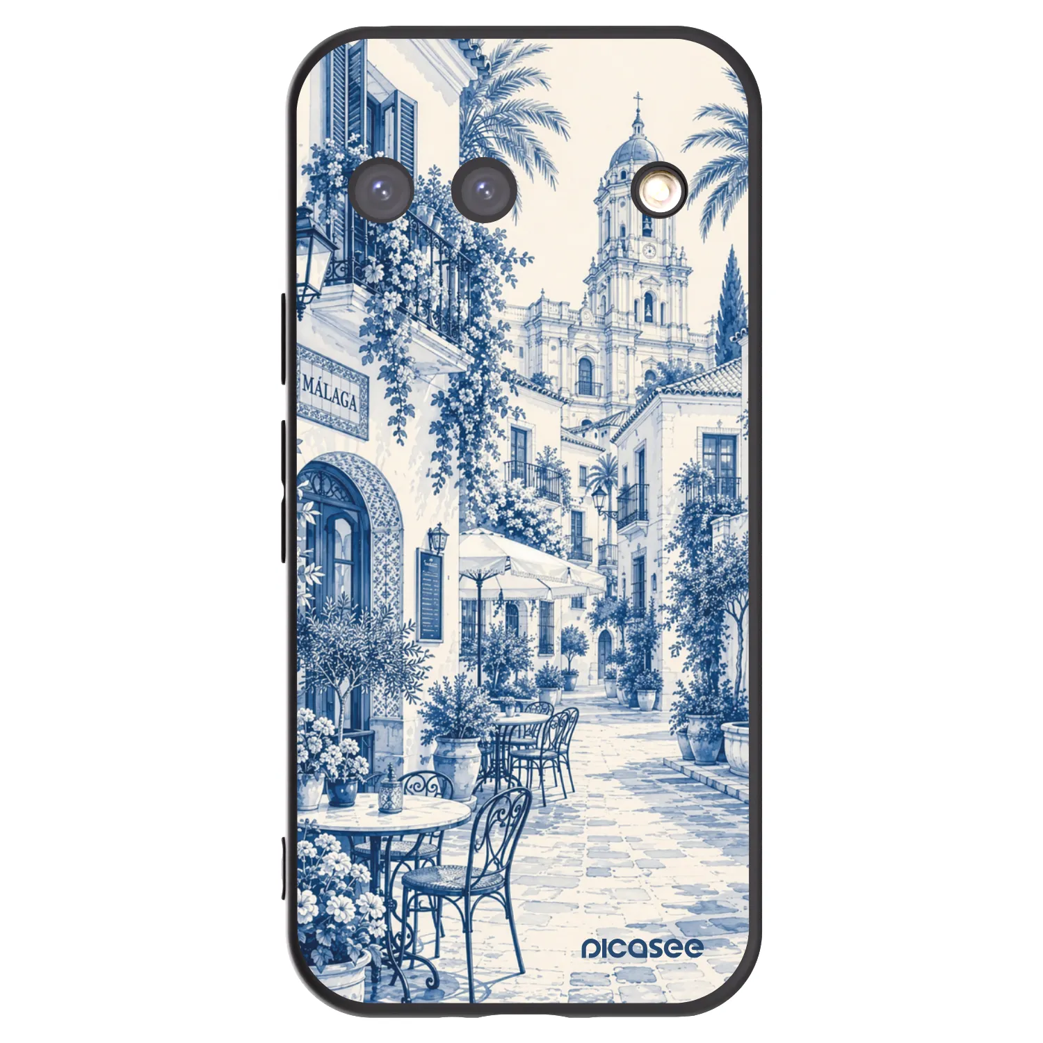 Picasee fekete szilikon tok az alábbi mobiltelefonokra Google Pixel 9 - Calle Azul