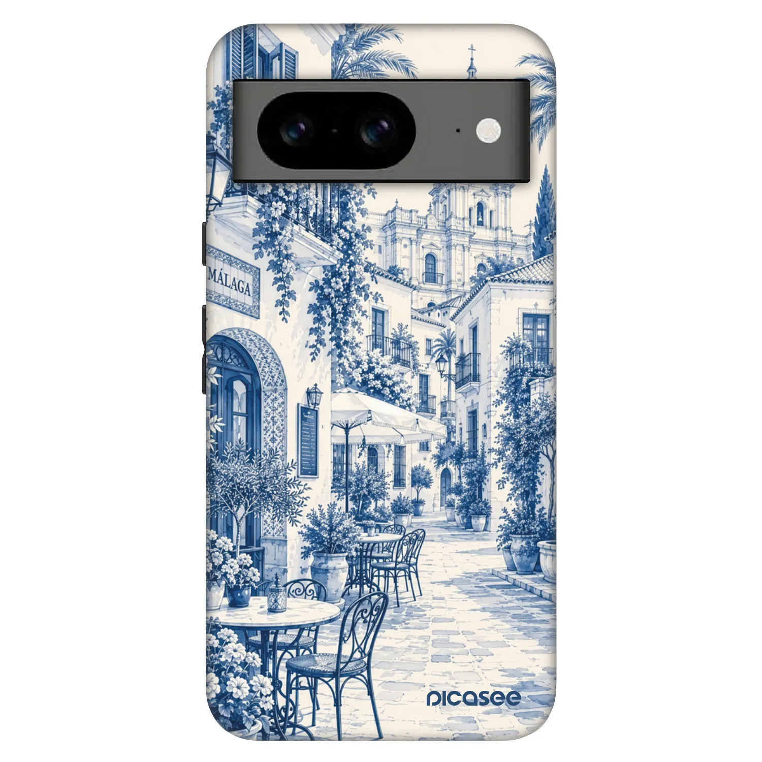 Picasee Fashion Case Google Pixel 8 Pro - Calle Azul