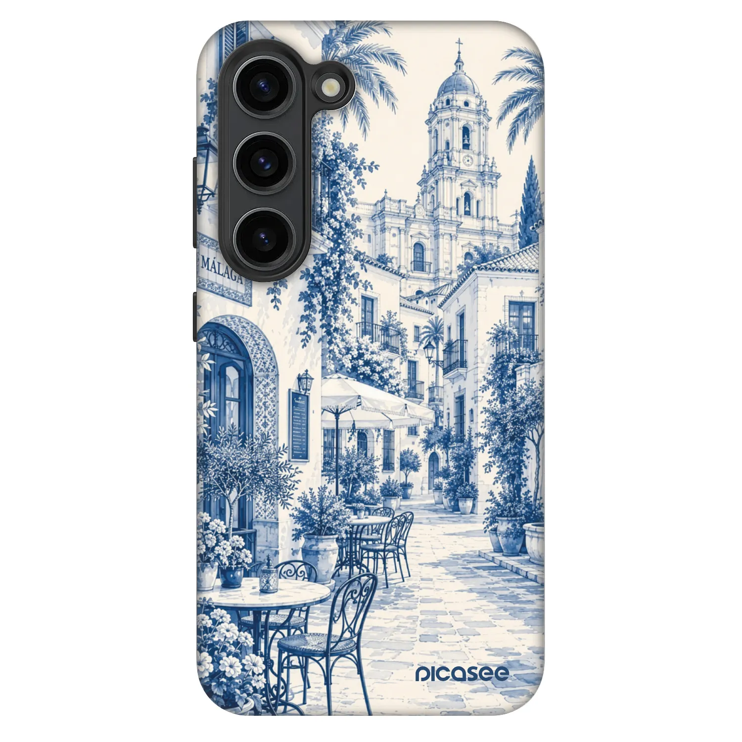 Picasee Fashion Case Samsung Galaxy S23+ 5G - Calle Azul