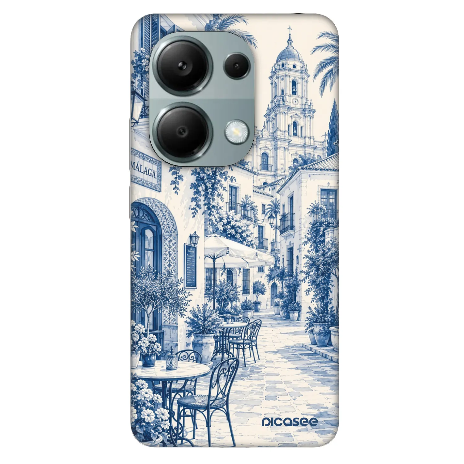 Picasee Fashion Case Xiaomi Redmi Note 13 Pro 4G - Calle Azul