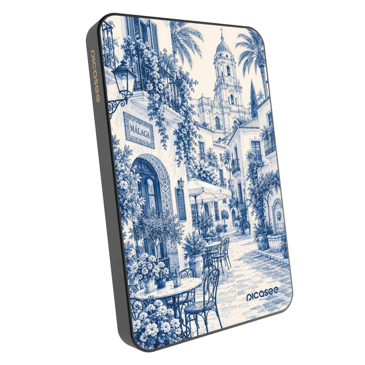 Picasee Powerbank MagSafe 5 000 mAh Szürke - Calle Azul