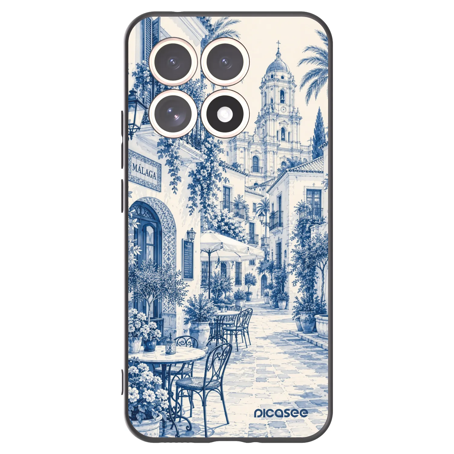 Picasee fekete szilikon tok az alábbi mobiltelefonokra Xiaomi 15T - Calle Azul