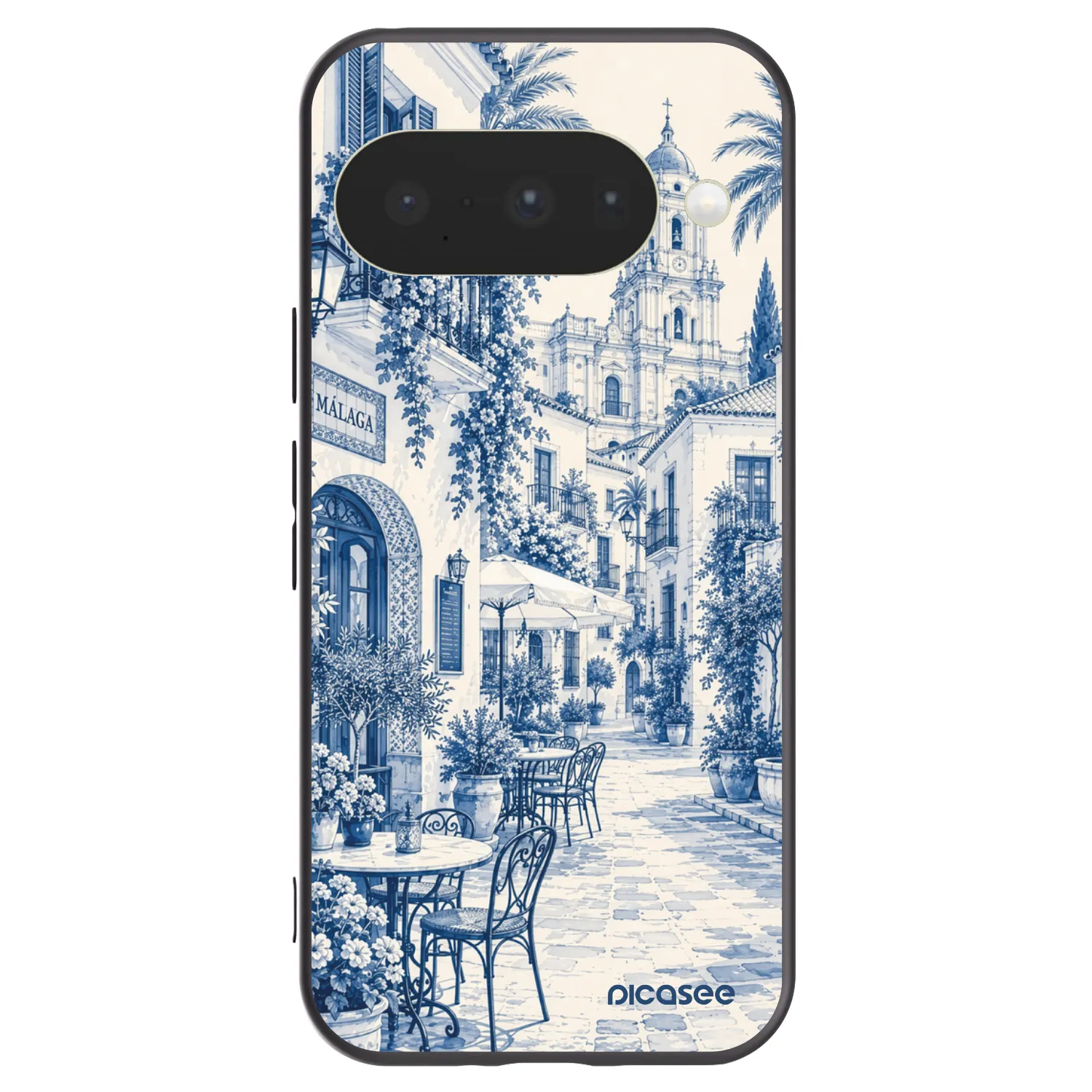 Picasee fekete szilikon tok az alábbi mobiltelefonokra Google Pixel 10 - Calle Azul