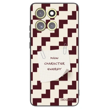 Picasee fekete szilikon tok az alábbi mobiltelefonokra Motorola Moto G86 5G - Lead Role