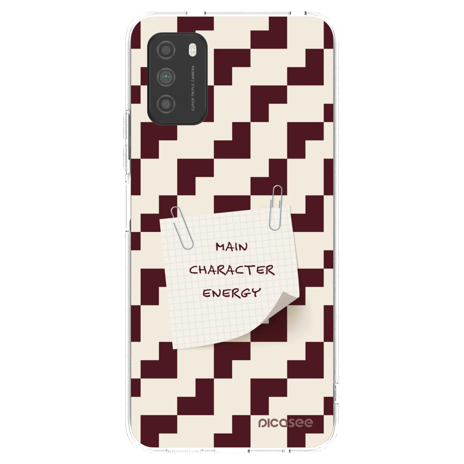 Picasee átlátszó szilikon tok az alábbi mobiltelefonokra Xiaomi Poco M3 - Lead Role